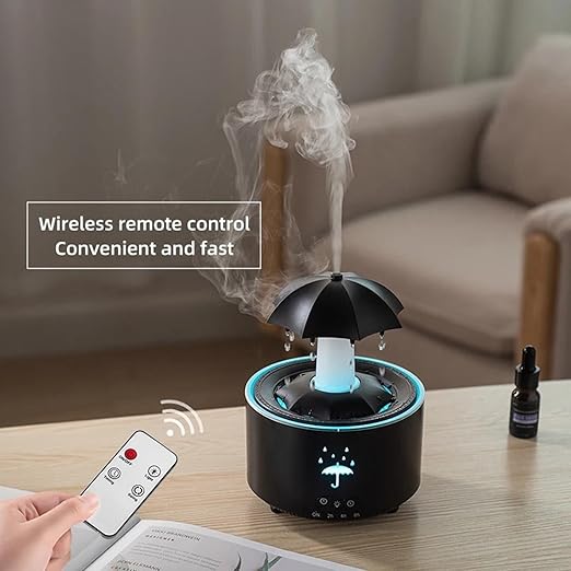 Umbrella Rotating Water Droplet Humidifier