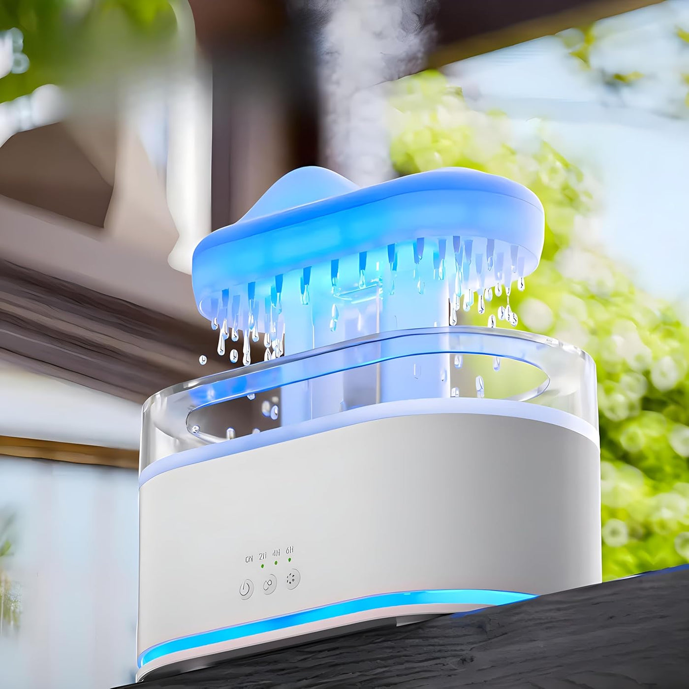 Rain Cloud Humidifier, Mushroom Diffuser